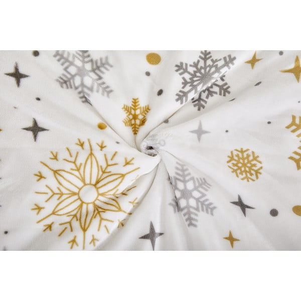 Kreem mikroplüüsist voodipesu üheinimesevoodile 140x200 cm Magic - My House-image-1