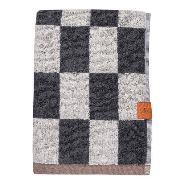 Antratsiitsed/beežid orgaanilisest puuvillast froteerätikud 2tk komplektis 40x55 cm Retro - Mette Ditmer Denmark