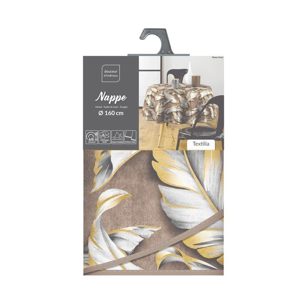 Pestav laudlina ø 160 cm Ebany - douceur d'intérieur-image-4