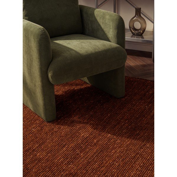 Pruun käsitsi kootud villane vaip 80x150 cm Bexley Woolwich - Ted Baker-image-3
