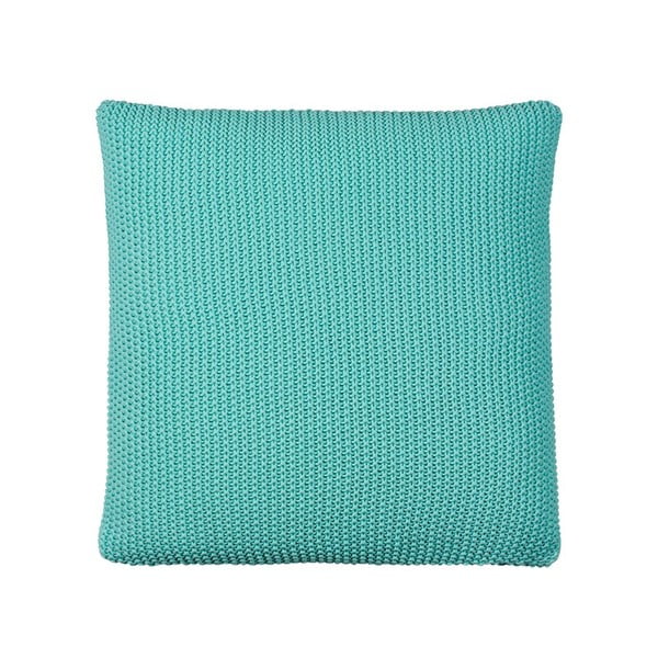 Polštář s náplní Moss Knit Mint, 50x50 cm