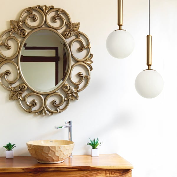 Pronksist rippvalgusti, kõrgus 150 cm Musa - SULION-image-2