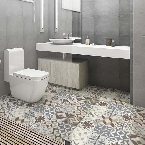 Veekindel põrandakleebis Brown Style, 100 x 60 cm - Ambiance-image-3