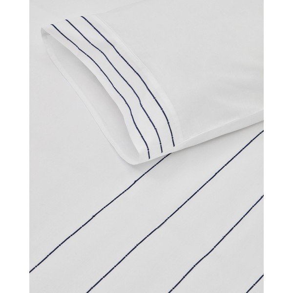 Valge pikendatud puuvillane voodipesu 150x220 cm Cintia - Kave Home-image-2