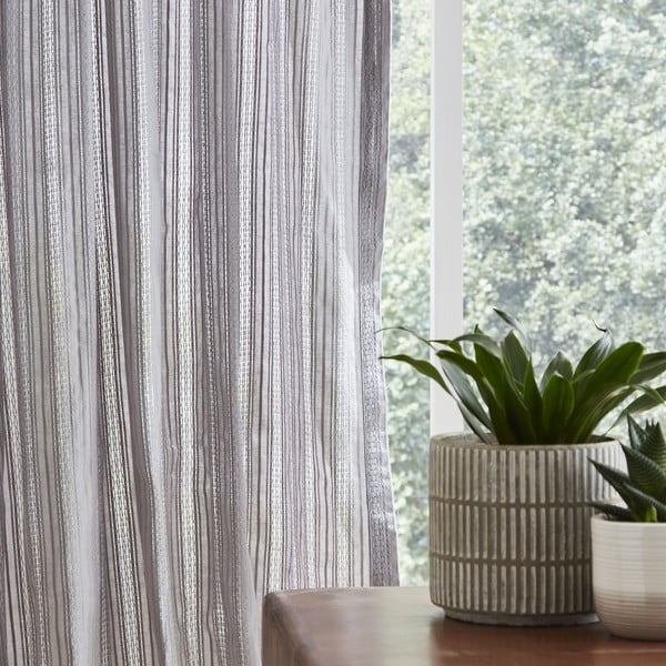 Hallid kardinad 2 tk komplektis 229x140 cm Zofia Broderie Anglaise - Pineapple Elephant-image-2