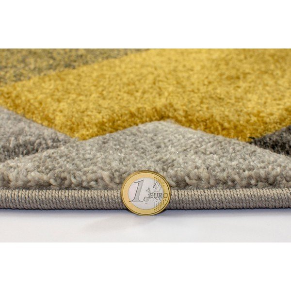 Kollane-hall vaip 80x230 cm Nimbus - Flair Rugs-image-2