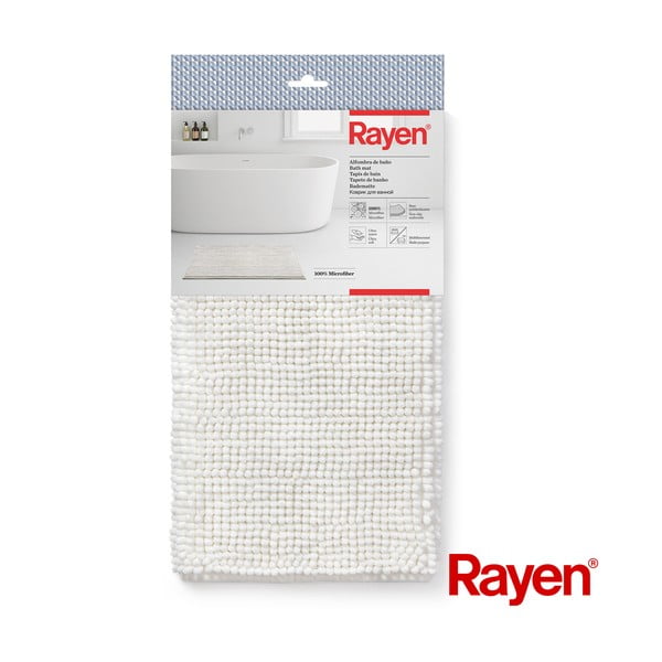 Valge vannitoamatt 50x80 cm - Rayen-image-4