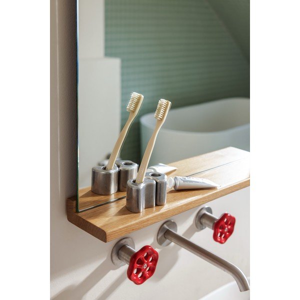 Seinapeegel riiuliga, puitraamiga 50x75 cm Lun - noo.ma-image-2