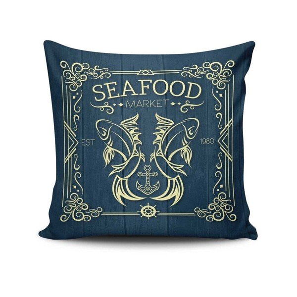 Polštář s příměsí bavlny Cushion Love Martino, 45 x 45 cm