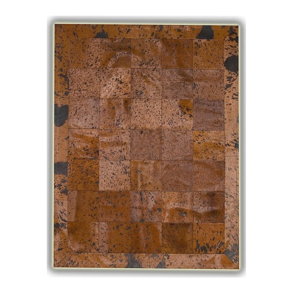 Kožený koberec Pipsa Plain, 180 x 120 cm