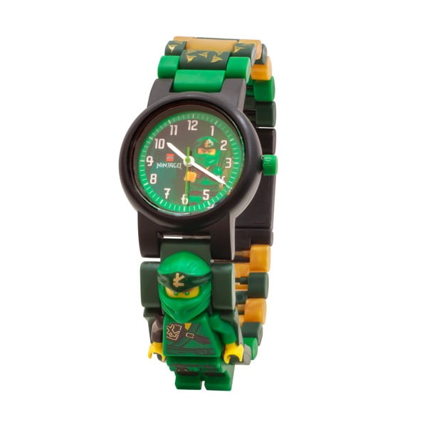 Roheline käekell kokkupandava rihmaga ja NINJAGO Lloyd minifiguuriga - LEGO®