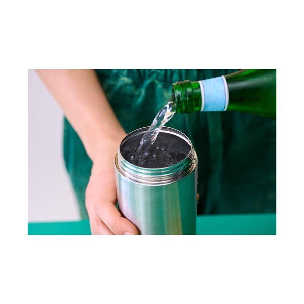Roostevabast terasest pudel hõbedases/salveirohelises värvitoonis 500 ml Vita - Mepal-image-4