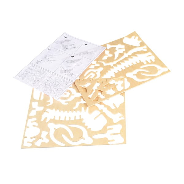 Puidust 3D puzzle dinosaurus Tyrannosaurus - Rex London-image-2