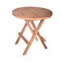 Tiikpuidust ümmargune aialaud ø 50 cm Mitan - Garden Pleasure