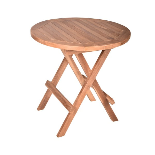 Tiikpuidust ümmargune aialaud ø 50 cm Mitan - Garden Pleasure