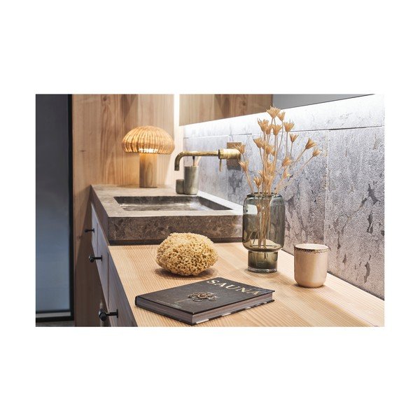 LED laualamp rotangist lambivarjuga (kõrgus 32 cm) - Villa Collection-image-3