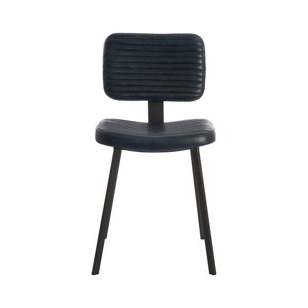 Mustad kunstnahast söögitoolid 2 tk Masana - Light & Living-image-2