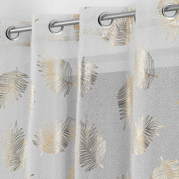 Beež-kuldne kardin 140x280 cm Sunny - douceur d'intérieur-image-1