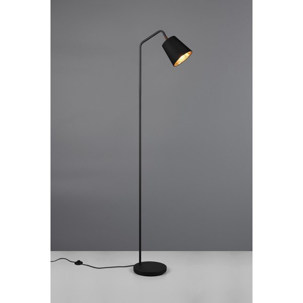 Must põrandavalgusti tekstiilist varjuga (kõrgus 148 cm) Buddy - Reality-image-2