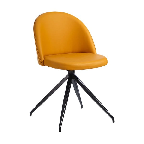Oranžová židle Tropicho Swivel