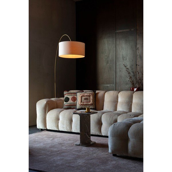 Beež sametist diivan 364 cm Hackman - Dutchbone-image-1