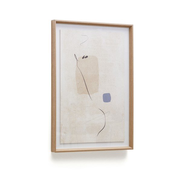 Käsitsi maalitud maal raamiga/lõuendil 50x70 cm Sormi - Kave Home