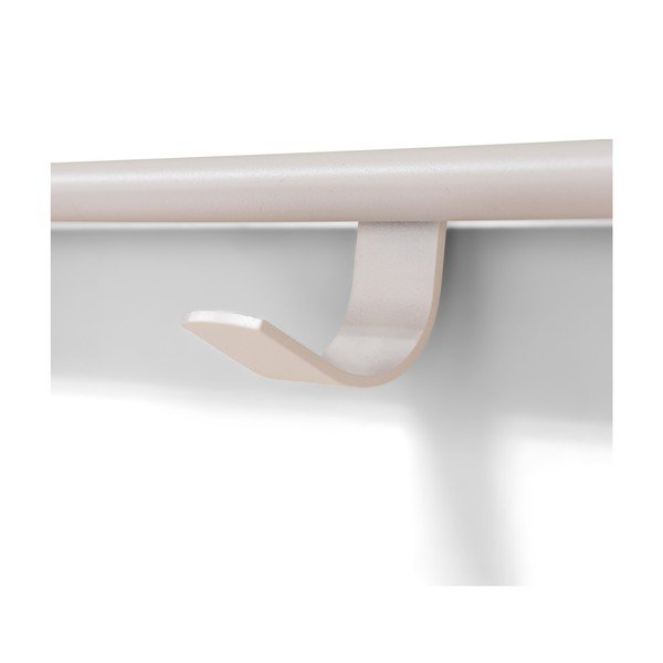 Hallikaspruuni värvi terasest seinariiul riiuliga 60 cm Rex - Spinder Design-image-4
