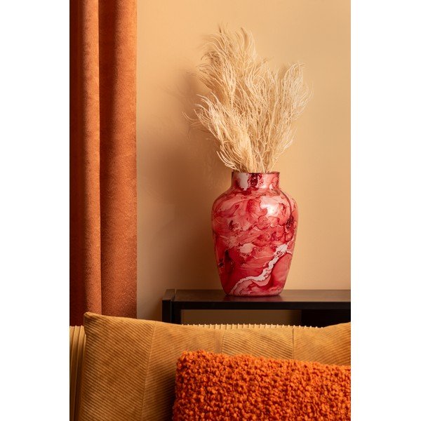 Helepunane klaasvaas Blended - PT LIVING-image-1