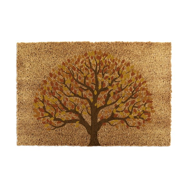 Kookoskiududest uksematt 40x60 cm Autumnal Tree of Life - Artsy Doormats