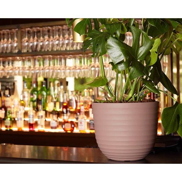 Ümbertöödeldud plastikust lillepott ø 30 cm Havana - Artevasi-image-2