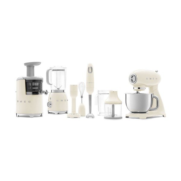 Kreemjas valge pihuliku blender 50's Retro Style - SMEG-image-2