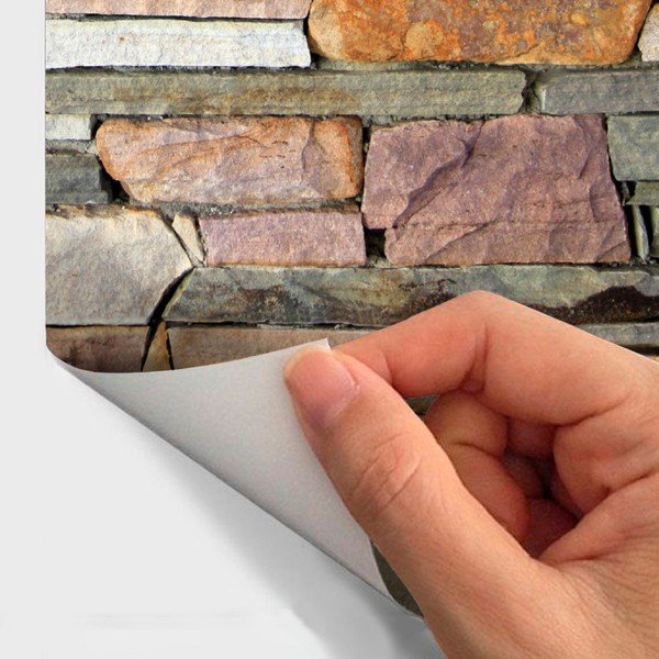 Nástěnná samolepka Ambiance Wall Materials Stones from The Esterel, 40 x 40 cm-image-2