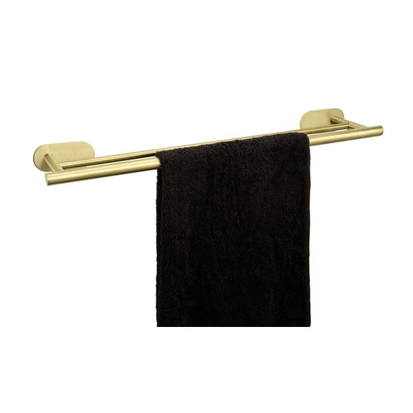 Isehoidev roostevabast terasest rätikuhoidja Orea Gold - Wenko-image-2