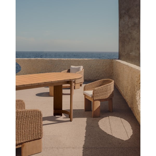 Eukalüptipuidust söögilaud 110x280 cm Xoriguer - Kave Home-image-1