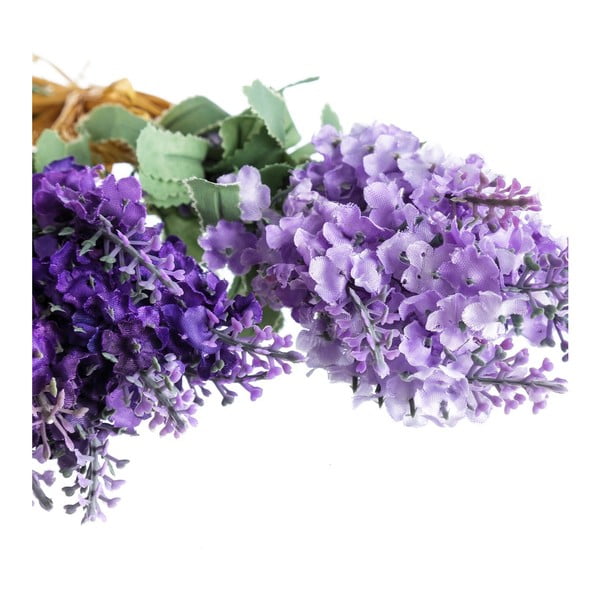 Kunstlilled 3tk komplektis (kõrgus 32 cm) Lavender Bouquet - Casa Selección-image-4