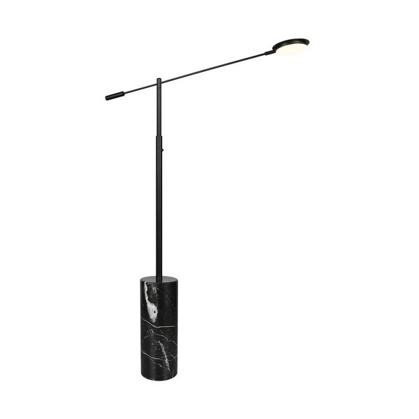 Must LED-põrandavalgusti (kõrgus 145 cm) Fiore - Trio Select