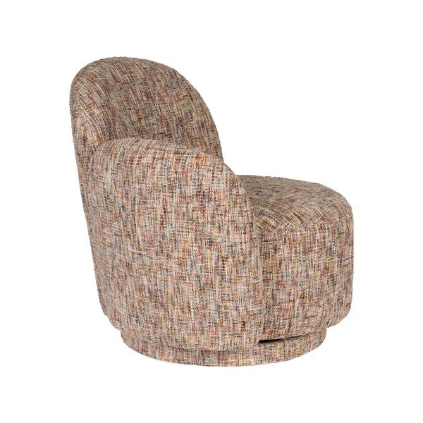 Beež pöörlev šenillist tugitool Rose - Dutchbone