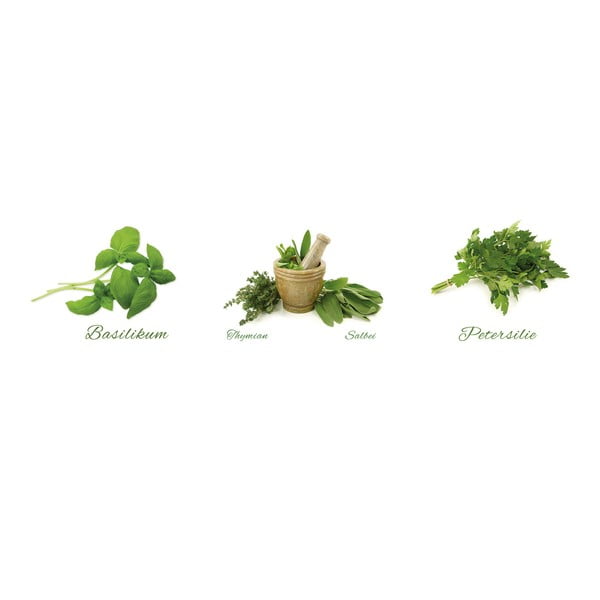 Samolepky Different Herbs