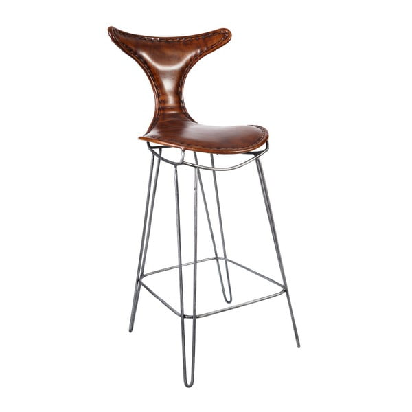 Barová židle s koženým čalouněním Denzzo Rafael