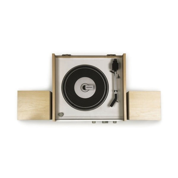 Valge ja beež plaadimängija Natural Switch II - Crosley-image-2