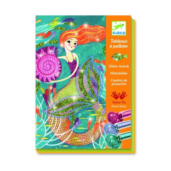 Mermaids kunsti komplekt - Djeco-image-2