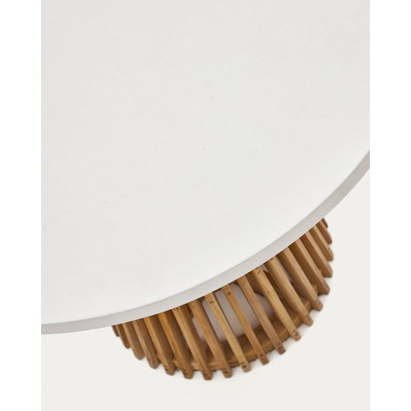 Ümmargune aia söögilaud ø 90 cm Alcaufar - Kave Home-image-3