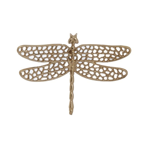 Metallist seinakaunistus 24x17,5 cm Dragonfly - Light & Living