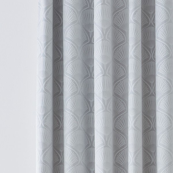 Hallid kardinad 2 tk komplektis 229x168 cm Art Deco Pearl - Catherine Lansfield-image-1