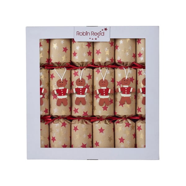Jõulukrakerid 6tk komplektis Gingerbread - Robin Reed
