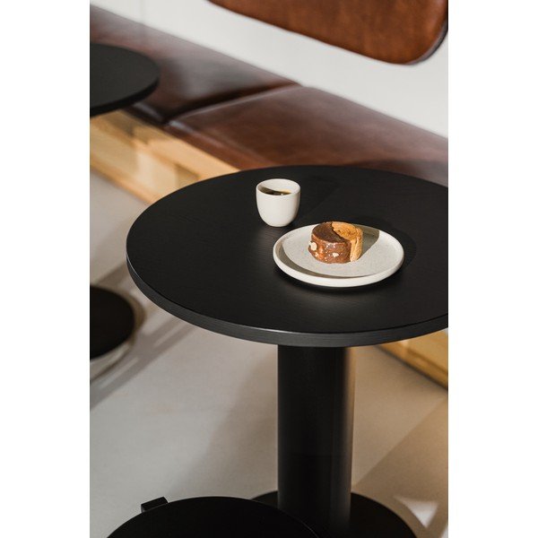 Ümmargune söögilaud tammepuust pealispinnaga, ø 80 cm Sool - noo.ma-image-3