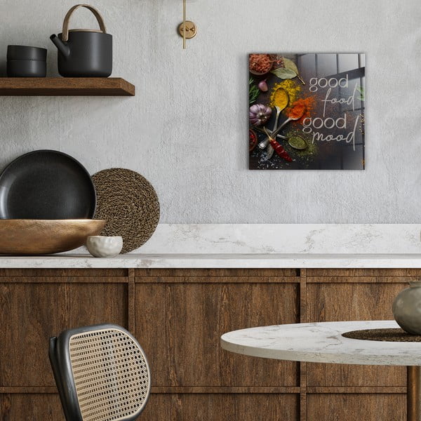 Klaasist maal 30x30 cm Mood - Styler-image-1