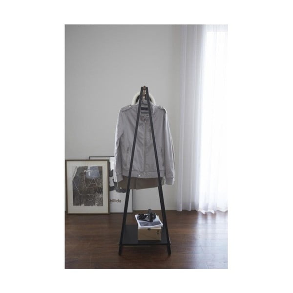 Must metallist riietehoidja Tower - YAMAZAKI-image-3