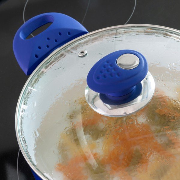 Modrá 5-dílná sada nádobí InnovaGoods Chef-image-4