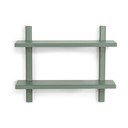 Roheline-hall metallist riiul 60 cm Hola - Spinder Design
